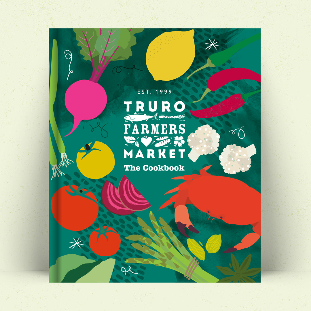 Truro Farmers Market 25th Anniversary Cookbook Cornish Gifts